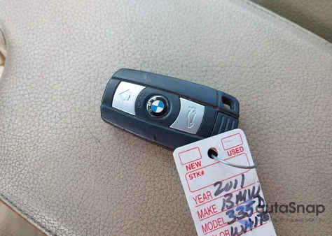 2011 BMW 335D из США, поврежденный, VIN WBAPN7C52BA780321